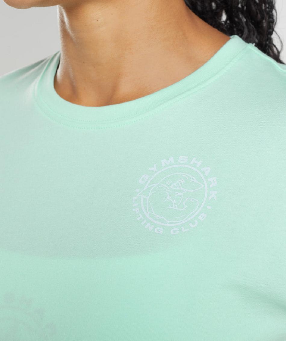 Corp Tops Gymshark Legacy Mujer Azules | CO 2561WNB